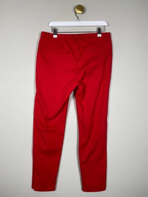 Co Couture str. L <br/> rød buks med skrålomme