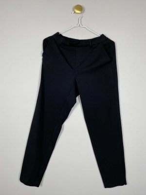 Object str. 36 <br/b> sorte habitbukser med elastik bagpå