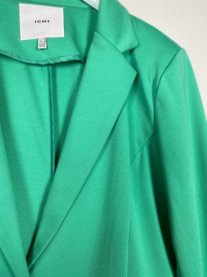 Ichi str. XXL <br/> grøn blazer