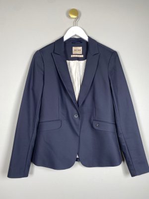 Mos Mosh str. 38 <br/> mørkeblå blazer