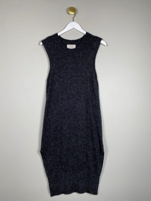 Pulz str. XS <br/> mørkegrå i uldblanding