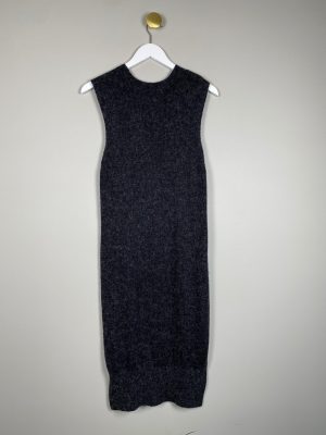 Pulz str. XS <br/> mørkegrå i uldblanding