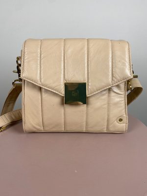 Depeche beige skuldertaske