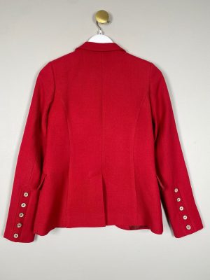 Mos Mosh str. 38 <br/> pink rød kort blazer