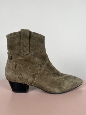 Sofie Schnoor str. 40 <br/>grønne boots