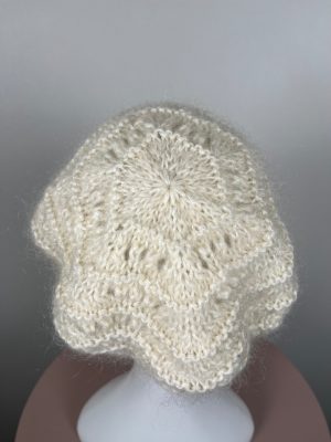 Strikket uld hue str. S