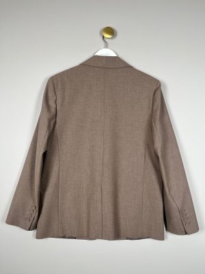 MNG str M <br/> sandfarvet blazer