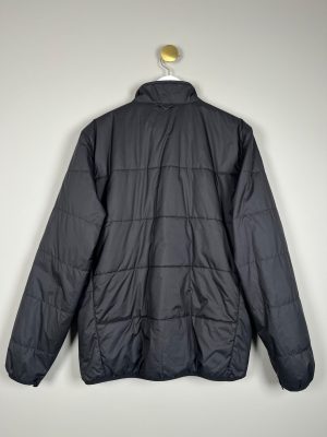 The North Face str. L <br/> sort vateret jakke med lynlås