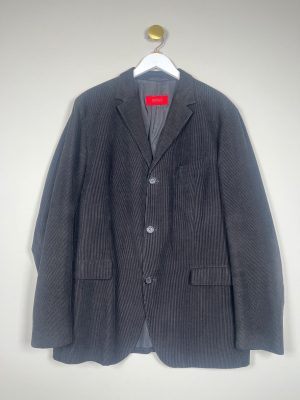 Hugo Boss str. 52 <br/> sort riflet blazer