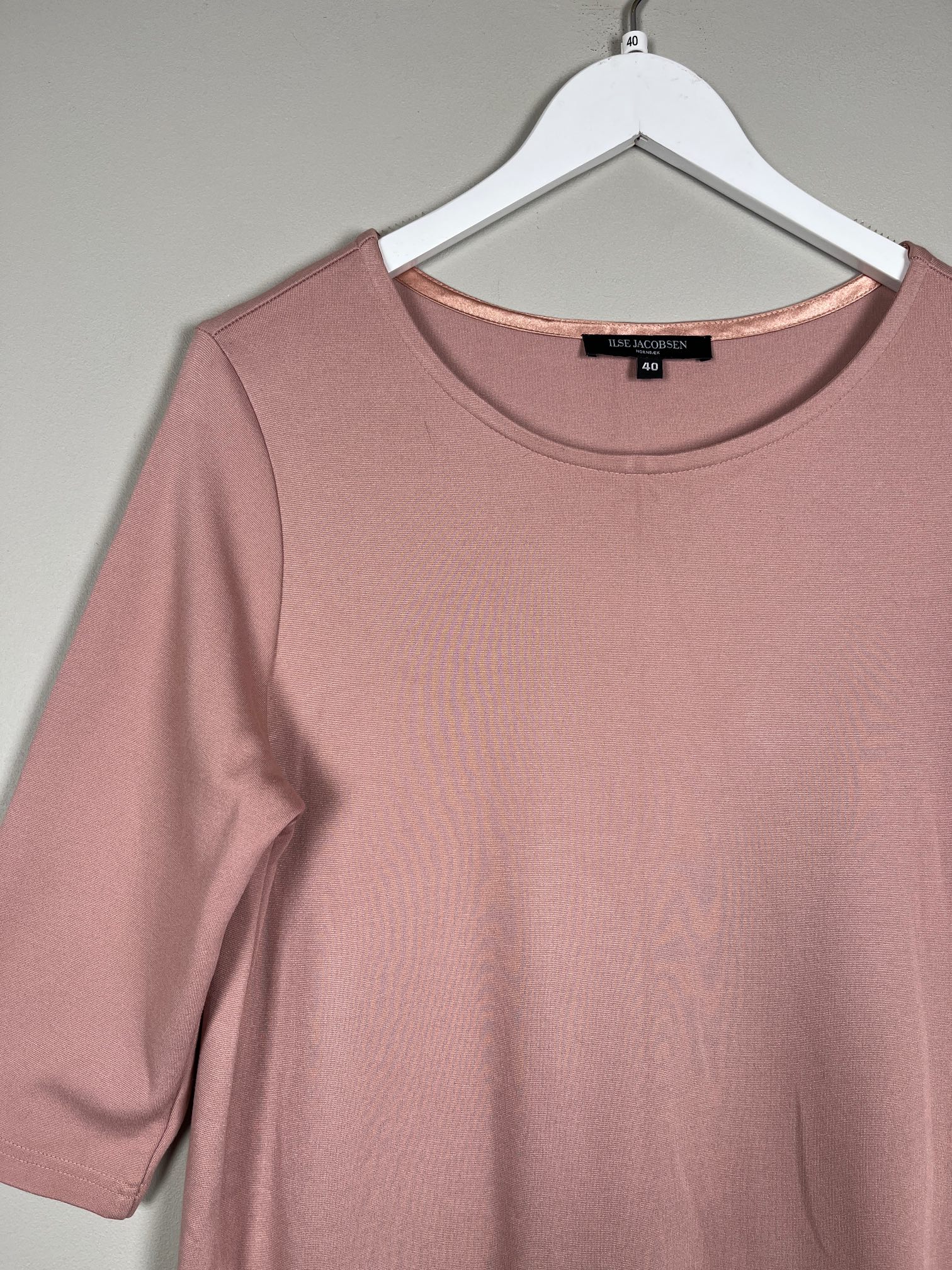 Ilse Jacobsen str. 40 laksefarvet kjole - Billede 3