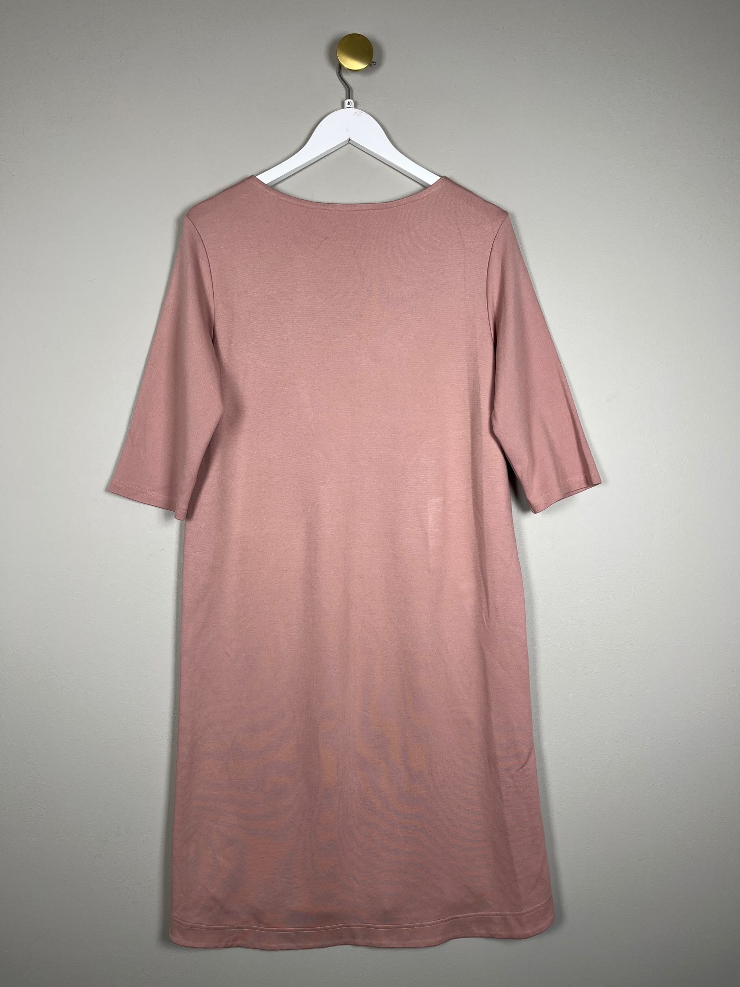 Ilse Jacobsen str. 40 laksefarvet kjole - Billede 2