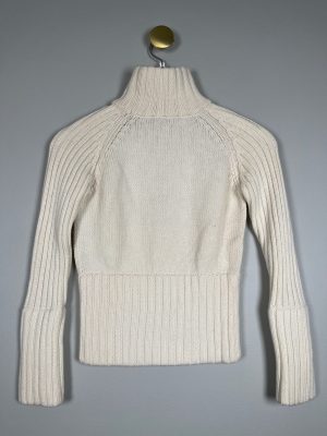 Gucci str. S XS <br/> Horsebit wool blend sweater beige