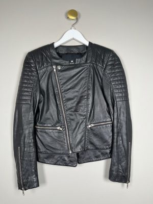 Designers remix Charlotte Eskildsen str. 36 <br/> kort skindjakke