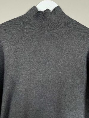 MSCH Copenhagen str. S/M <br/> grå strikbluse