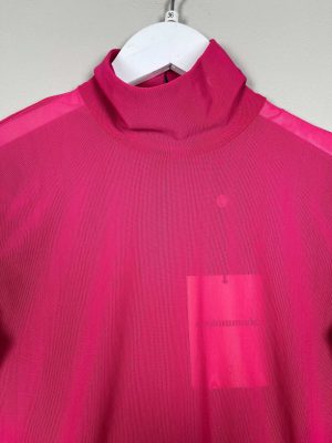 Custommade str. 36 <br/> pink mesh-bluse