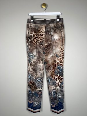 Gustav str 36 <br/> paisley mønstret buks i taft