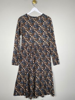 soyaconcept str. S <br/> mønstret kjole med v hals