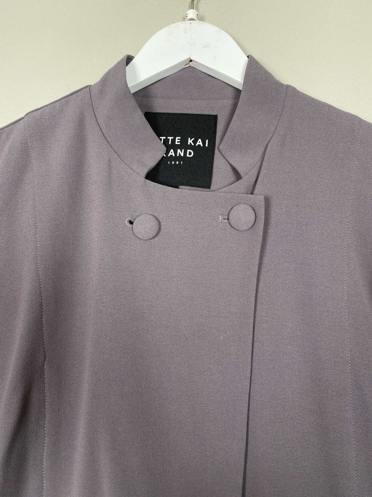 Bitte Kai Rand str. S <br/> grå blazer jakke - Billede 3