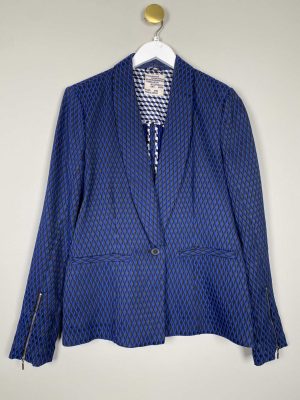 Baum und pferdgarten str. 42 <br/> blå harlekinternet blazer