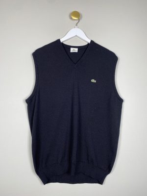 Lacoste str. M <br/> sort vest
