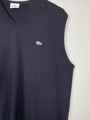Lacoste str. M <br/> sort vest