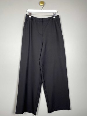 By Teeshoppen str. L <br/> sorte bukser med brede ben