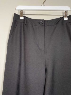 By Teeshoppen str. L <br/> sorte bukser med brede ben