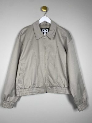 Pull&Bear str M <br/> grågrøn vindjakke