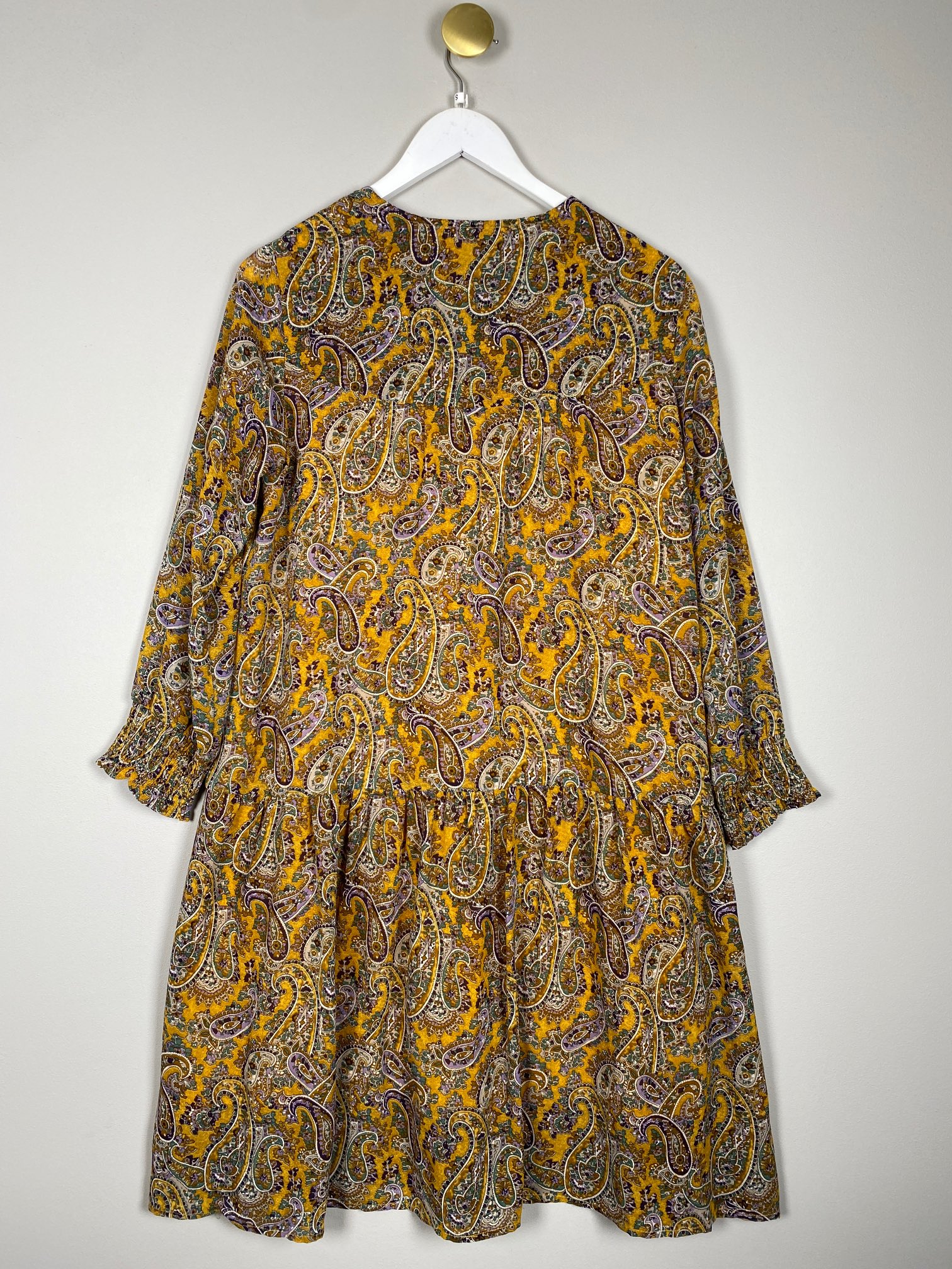 Co Couture str. S <br/> Mønstret kjole med kvaster - Billede 2