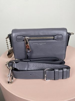 Mark Jacobs mørk grå skuldertaske