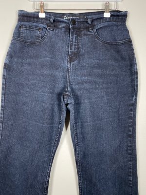 Zj Denim Identity str. 42 <br/> mørkeblå jeans