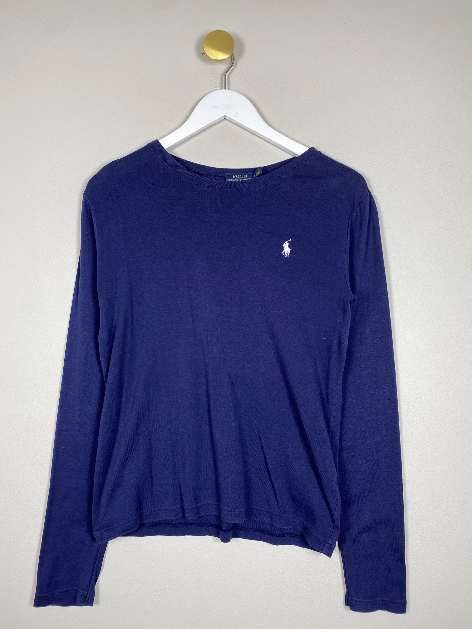 Ralph Lauren str. M <br/> marineblå bluse