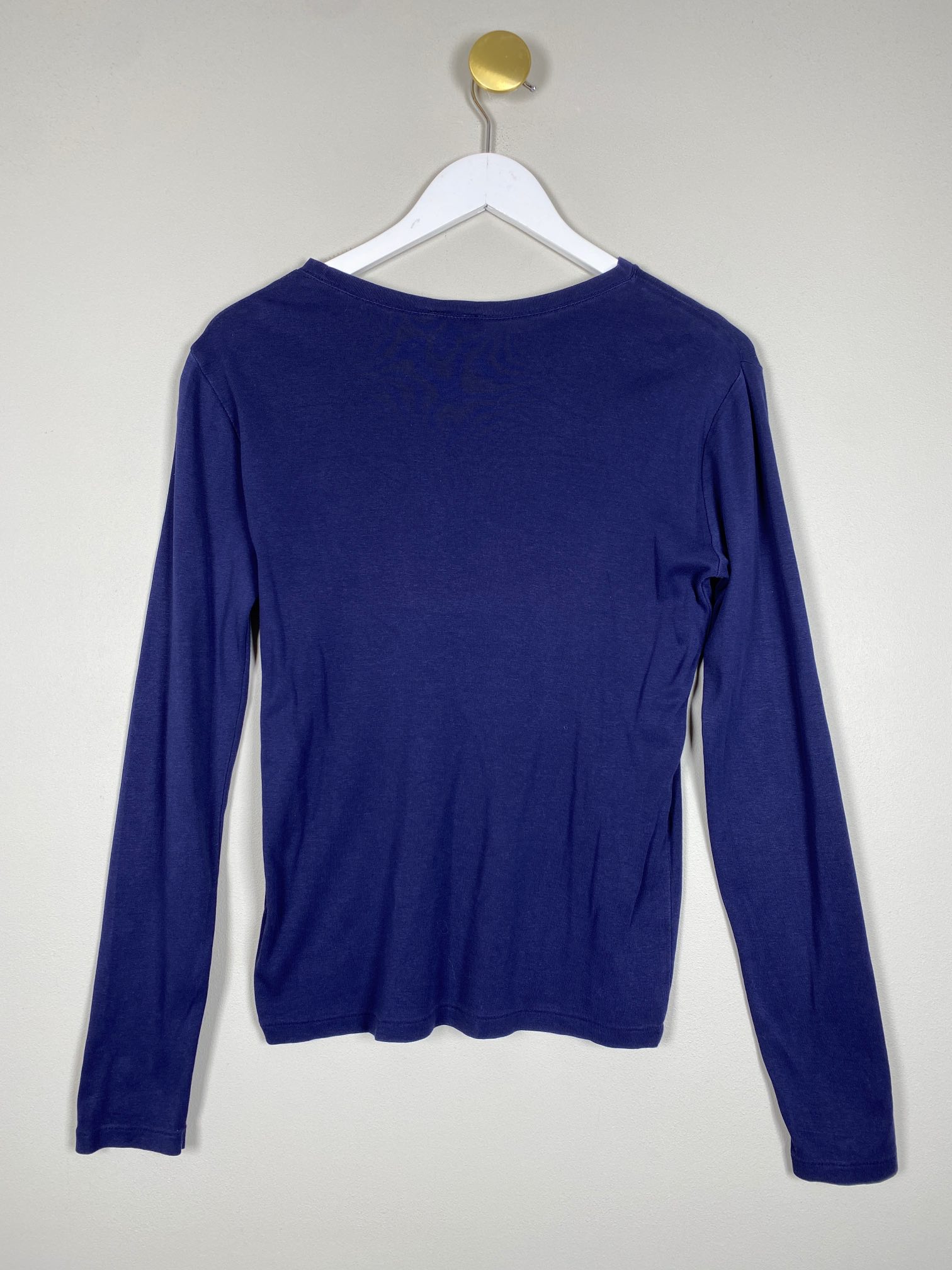 Ralph Lauren str. M <br/> marineblå bluse - Billede 2