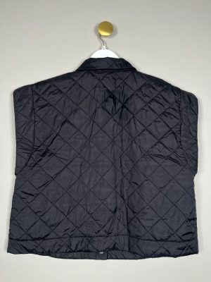 Pieces str. XL <br/>  sort vateret kort vest