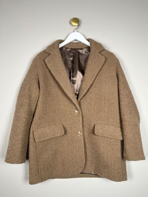 O'tay str. XL <br/> brun uldjakke