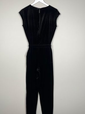 MSCH str. XS <br/>  lang velour kjole uden ærmer