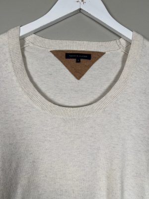 Tommy Hilfiger str. S <br/> råhvid bluse