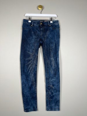 Just Cavalli str. 29 <br/> blå jeans med mønster