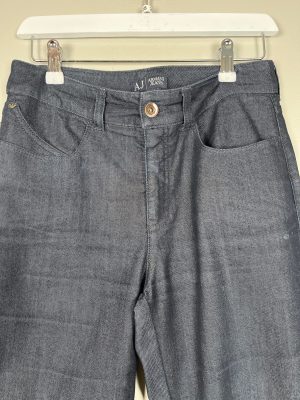 Armani Jeans str. 28 <br/> mørkegrå jeans