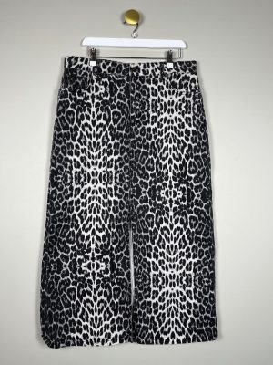Co'Couture str. XL <br/> lang nederdel i leopardmønster