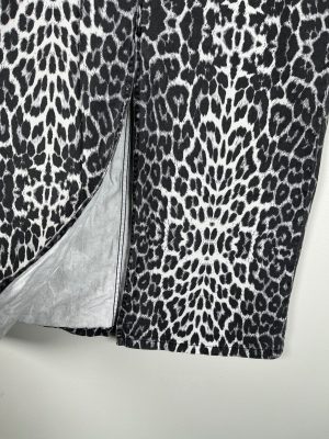 Co'Couture str. XL <br/> lang nederdel i leopardmønster