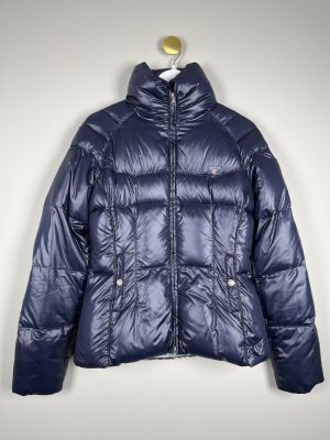 Gant str. M <br/> blå dunjakke