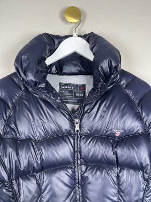 Gant str. M <br/> blå dunjakke
