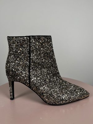 Sofie Schnoor str. 39 <br/> ankelstøvle med hæl og glimmer