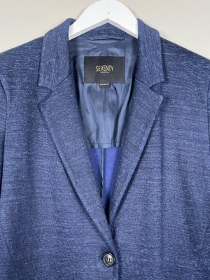 Seventy str. XS <br/> blå blazer